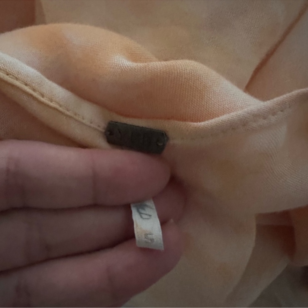 Young Fabulous & Broke Peach and Pink Sarong S - Picture 7 of 7